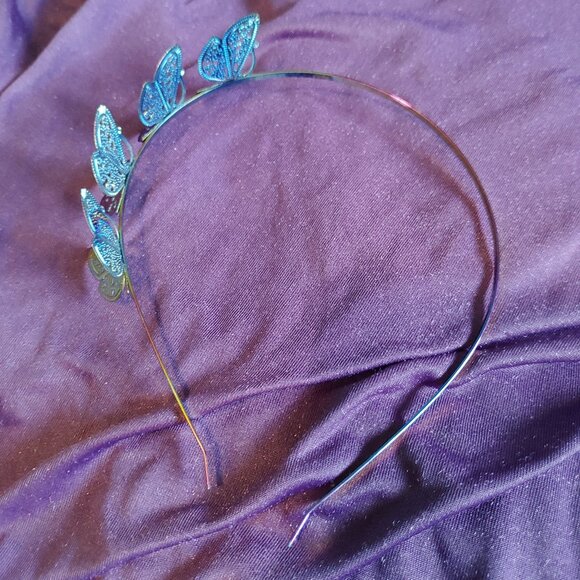 None Accessories - Butterfly Headband
